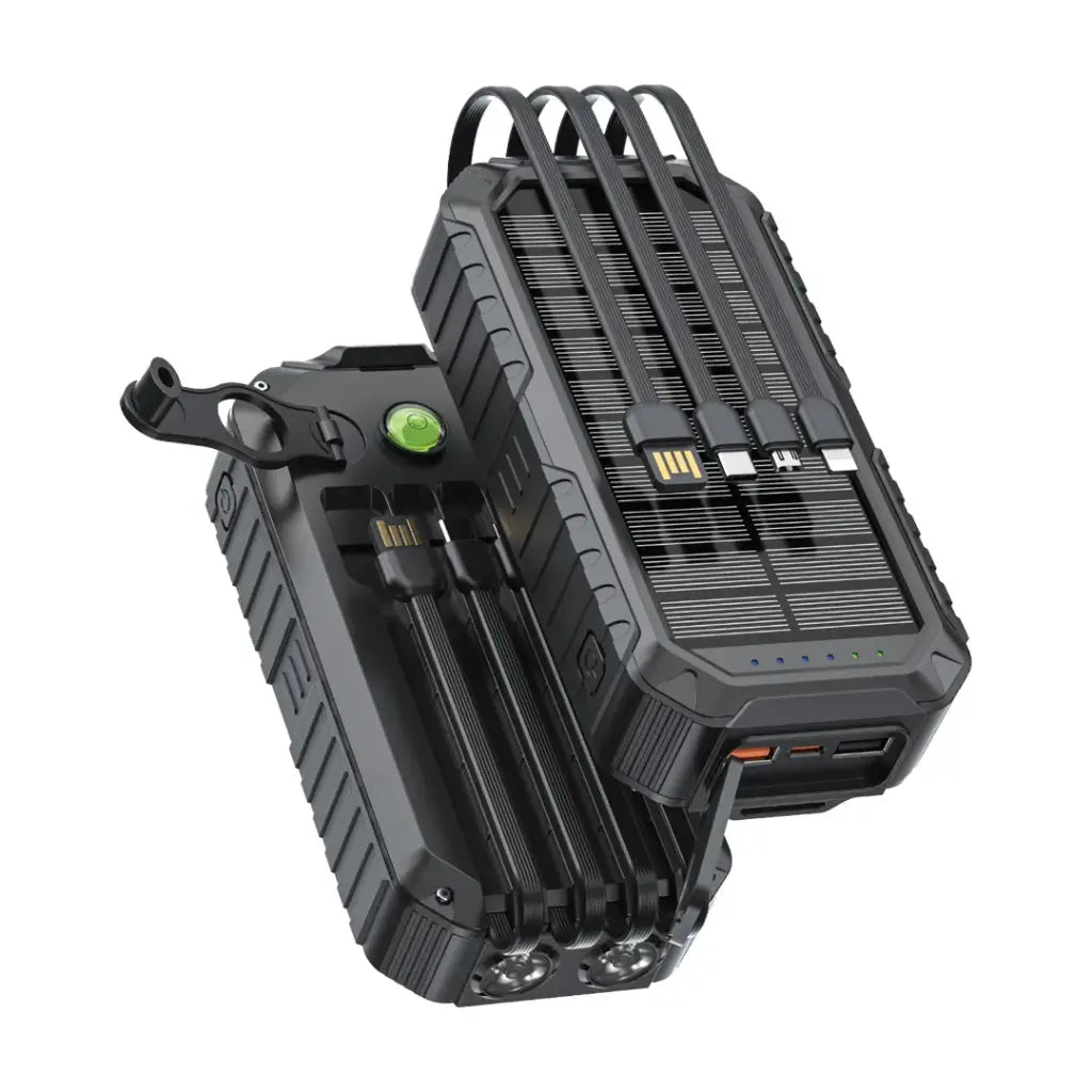 🎁 Green Lion Solar Mate Power Bank 20000mAh - Black (100% off)